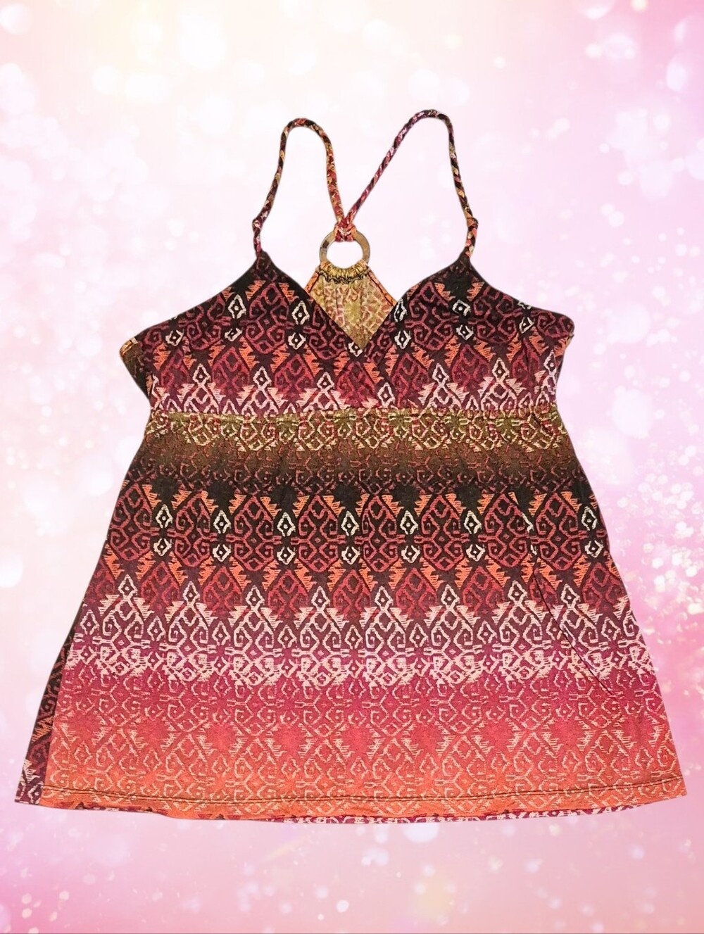 Y2K Style Flowy Tank Top